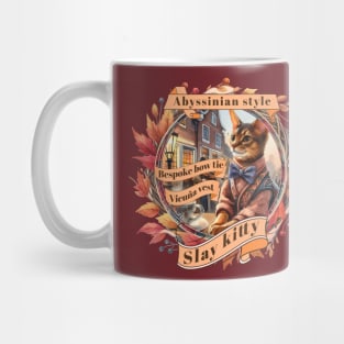 Cat Couture Bespoke Vicuña Slay Kitty Style 19A Mug